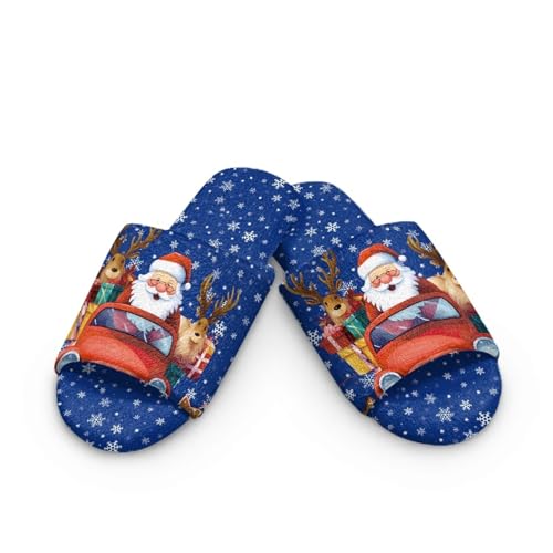 Cute Slippers for Women Men Plush Indoor House Slippers for Guests Spa Home Cozy Lightweight Bedroom Shoes2