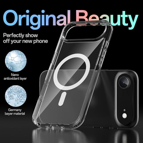 Coque Magsafe iPhone 15 transparente antichoc silicone rigide - 2