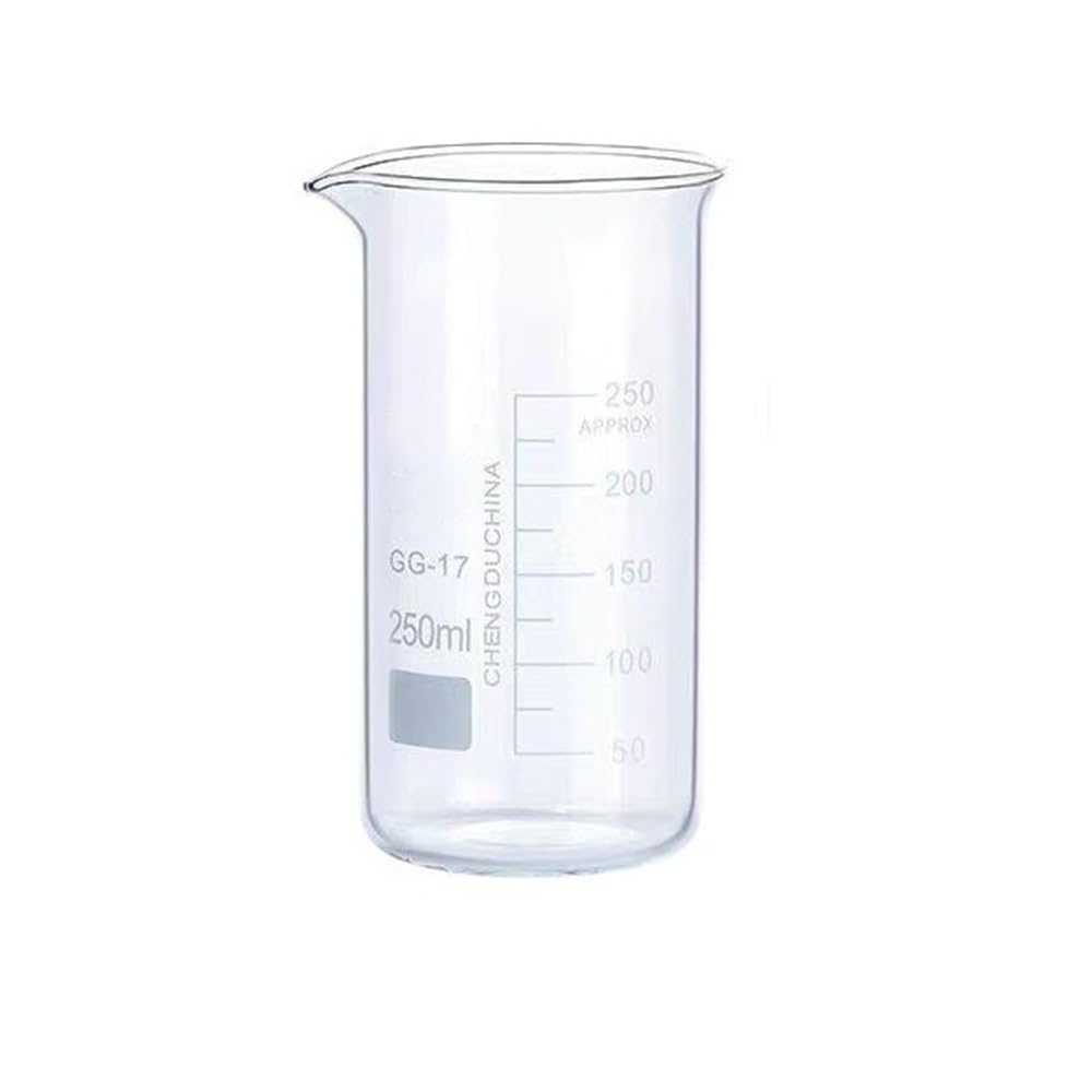 Zlewka laboratoryjna, Opakowanie 1 Szklanej Miarki Ze Skalą 50-1000 Ml Do Sprzętu Laboratoryjnego(250)