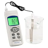 PH Messgerät PCE-PHD 1 zur Überprüfung der Wasserqualität pH-Wert-, Redox-, Leitfähigkeit-, Salz-, Sauerstoff- und Temperaturmessgerät/SD-Kartenspeicher (1 16 GB)