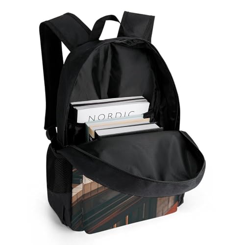 Mochila casual de viaje ligera para mujeres y hombres miniatura 5