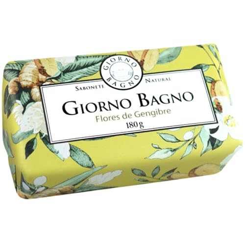 Giorno Bagno Sabonete Em Barra Para Mãos E Corpo Aroma Flores De Gengibre 180G