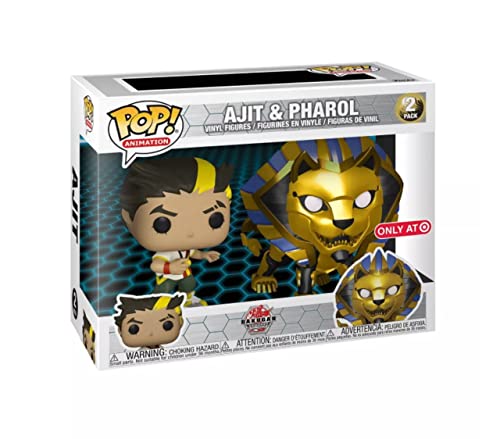 Funko POP! Animation Ajit & PHAROL 2 Pack Exclusive