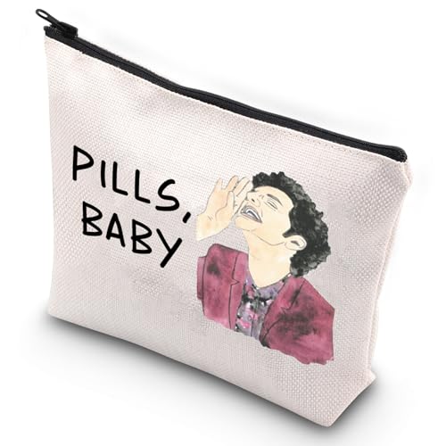 G2TUP John Raffio Parks Rec Bolsa Cosmética de Viagem Divertida Recreação Programa de TV Comprimidos Bolsa com Zíper para Bebês, Bolsa de cosméticos para bebês, Moderno