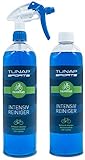 tunap unisex – pacchetto 2 in 1 2 x detergente intensivo per adulti, 1 x trigger, 1103305, blu, 1000 ml