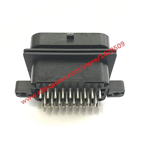Davitu 10 Sets 34 Pin Way TYCO AMP TE 2-6447232-3 Male ECU PCB Automotive Connector For Motec Haltech Suzuki Plug