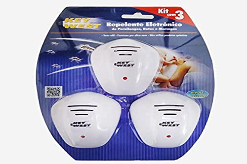 DNI 3 Repelentes Eletrônicos De Pernilongo Ratos E Morcegos - 6954