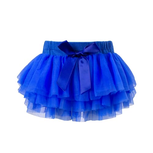 Image of 6M-3T Infant Baby Girl Tutu Skirt Toddler Girls Solid Color Tulle Skirts Birthday Outfits with Headband