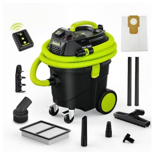 8-Gallon HEPA Dust Extractor with Remote