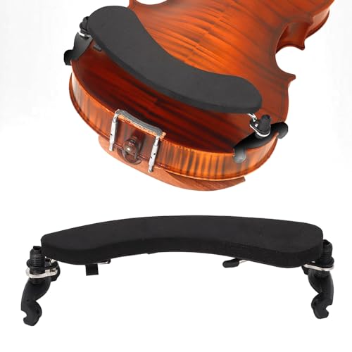 LOCADENCE Poggiaspalla per Violino, Riduce L'Affaticamento Spalliera Violino per Violino, Supporto Ergonomico Pieghevole Poggiaspalline per Violino Con Piedini Regolabili In Altezza per 4/4 3/4