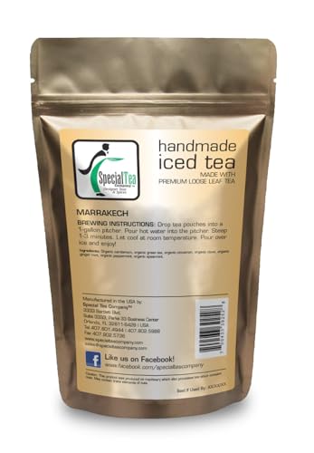 Té verde Special Tea para preparar 1 galón miniatura 2