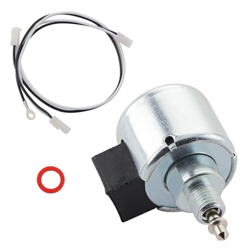 HNeekyr 846639 Fuel Shut-Off Solenoid Compatible with Lawn Mower Craftsman Riding Mowers and Garden...