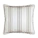 H HIEND ACCENTS Striped Euro Sham, 27