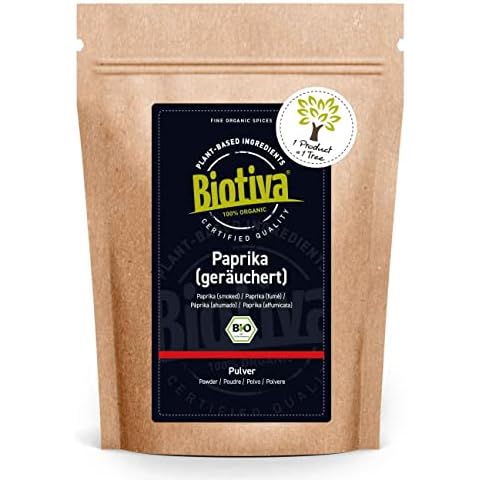 Biotiva Paprika geräuchert Bio gemahlen 100g Cover