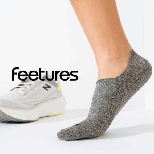 Image of Feetures Elite Ultra Light Invisible Socks - Anti-Slip Sport Sock Liner with Targeted Compression