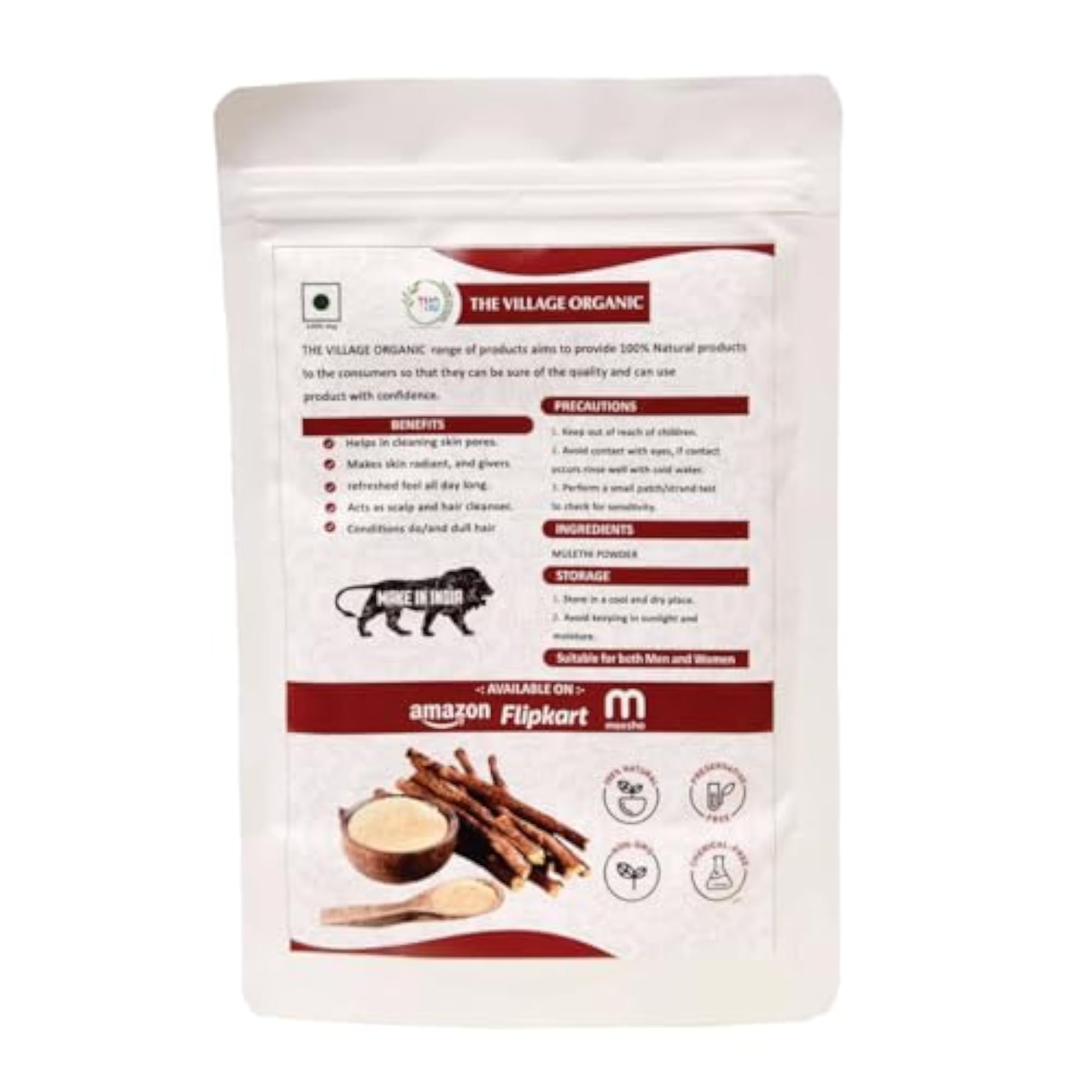 Mulethi Powder for Healthy Hair, 100g