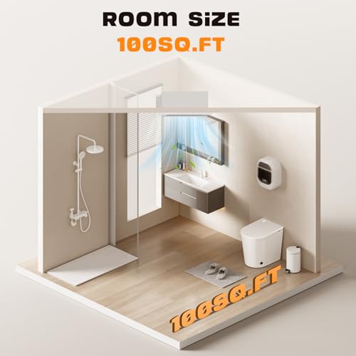 Image of Ultra Quiet Bathroom Exhaust Fan with Light, 120 CFM, 1.0 Sones