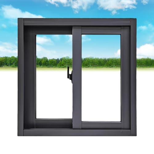 Ventana corredera ajustable para dormitorio y sala de estar con cierre facil 2