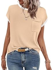 Beige White Colorblock