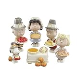 Lenox 841131 Peanuts 6-Piece Thanksgiving Figurine Set