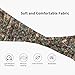 FRESQA Cold Tree Camouflage Print Unisex Outdoor Running Headband,Versatile and Stylish Sports Headband for All Seasons, Black