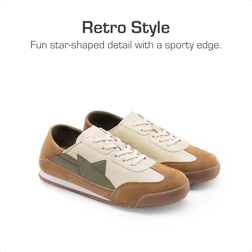 DREAM PAIRS Boys Girls Sneakers Foldable Back Retro Classic Casual Tennis Lightweight Breathable Walking Shoes for Little/Big Kid3