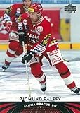 2004-05 Upper Deck All-World Edition #6 Ziggy Palffy Slavia Prague Official Hockey Card in Raw (NM or Better) Condition