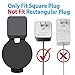 Maxonar Echo Dot Wall Mount Holder, Echo Dot Mount 3rd Generation Compatible with HomePod Mini, Clever Echo Dot Accessories with Built-in Cable Management Hide Messy Wires