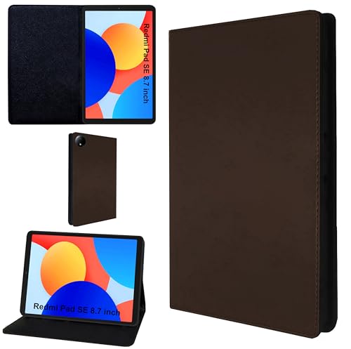 Image of TGK Flip Case Cover for Redmi Pad SE 8.7 inch Tablet (Brown)