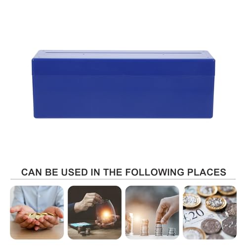 Caja plástica para almacenamiento de monedas para coleccionistas miniatura 7