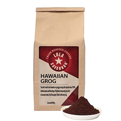 Lola Savannah Hawaiian Grog Ground Caffeinated Coffee, 2lb