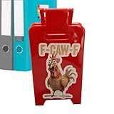 Carteles Divertidos Para Escritorio,Novedad Patrón De Gallo Acrílico Para Mesa,Novedad Para Mesa Cartel Acrílico De Pollo - Para Hotel Apartamento Dormitorio Mesas De Reunión Estaciones De Trabajo Mos