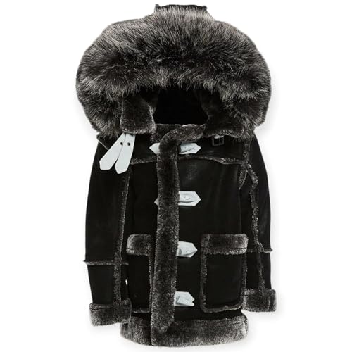 Kids Denali Shearling Jacket (Black)