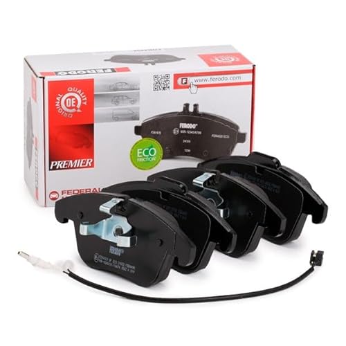 Ferodo Kit Pastiglie Freni Anteriore Con Contatto Segnalazione Usura Senza Accessori FDB4498 - 2