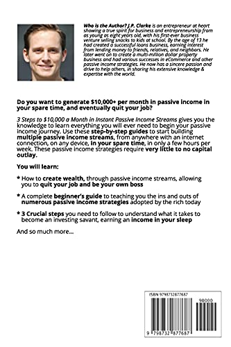 3 Steps to $10,000 a Month in Instant Passive Income Streams: Give your boss the finger with this shortcut to financial freedom