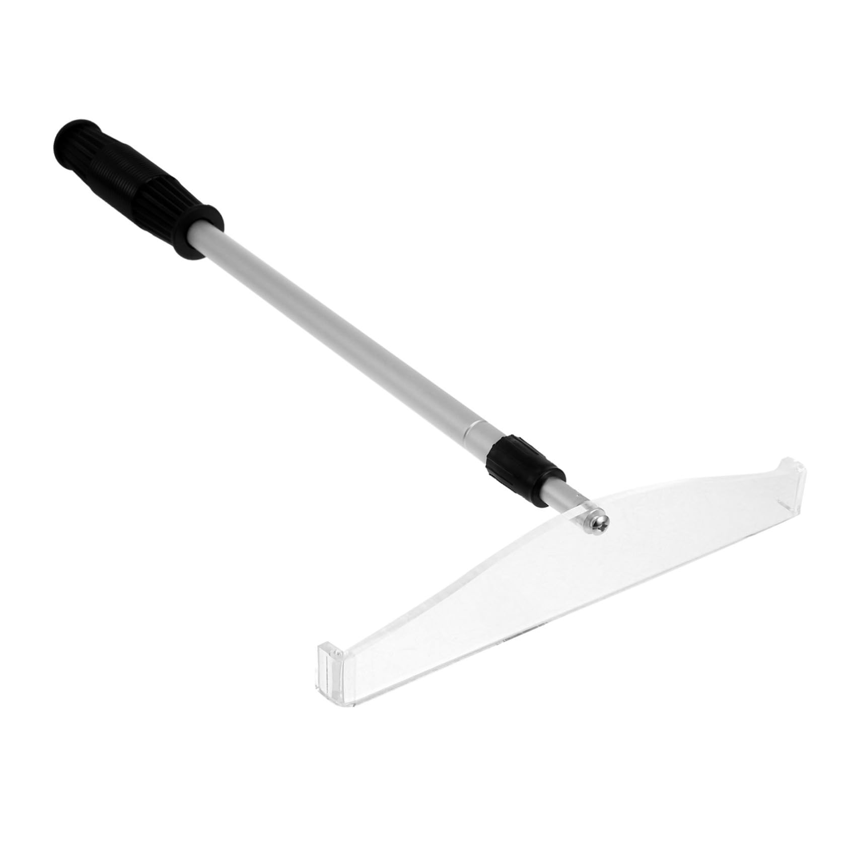 BCOATH Poker Chip Rake Game Chip Collector Collecting Tool Sturdy Abs Metal Poker Rake