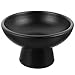 Yardwe Footed Ceramic Fruit Bowl, 5 Inch Round Snack Serving Tray Decorative Dessert Holder for Dining Table Party Catering and Home Kitchen