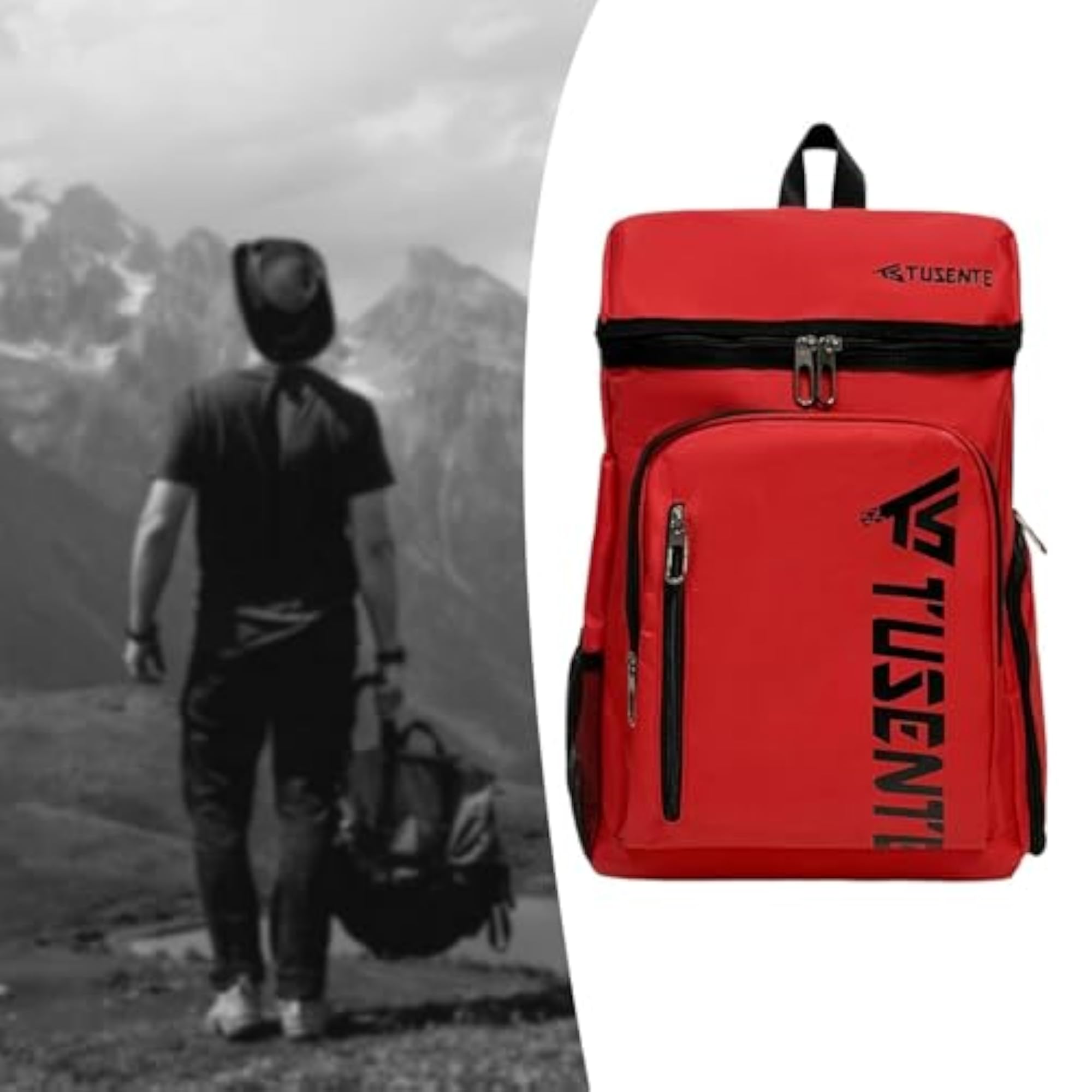 Large Tennis Backpack for Outdoor Sports