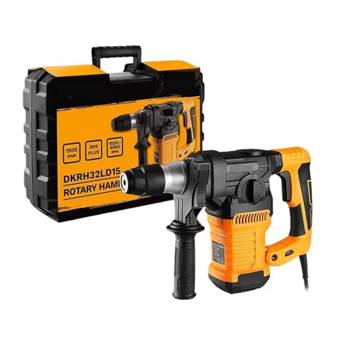 Martello Perforatore Multifunzionale Da 1500 W E 220 V Con BMC 6 Accessori Demolitore Elettrico Trapano A Percussione Robusto E Facile Da Usare
