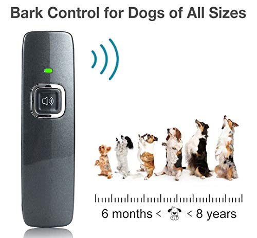 HXWEB PET Upgraded Anti Dog Barking Device, Stop Dog Bark Ultrasonic Handheld Anti-Bark Device Dogs Bark Stopper, Safe & Human for Indoor Outdoor Training Use - Image 6