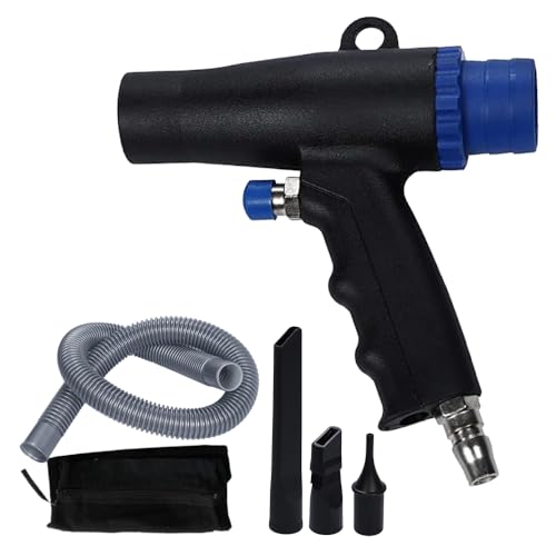 CURE (キュア) エアバキューム ブロワガン エアコンプレッサーガン 掃除機...