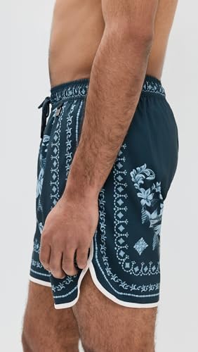 AGUA BENDITA Men's Liam Blush Swim Trunks 6"4