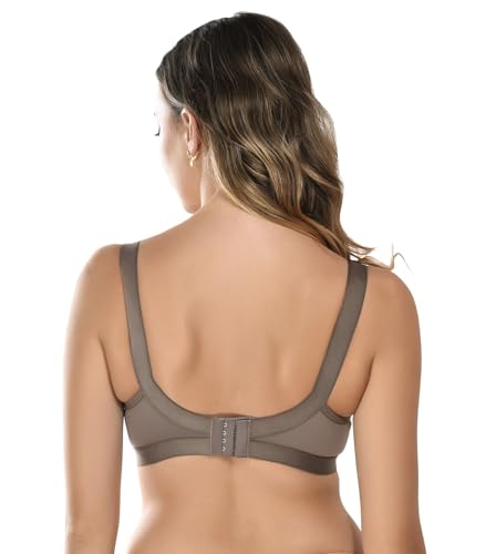 Image of Viral Girl Women's Wire-Free Cotton Hosiery Bra | Non-Padded, Full Coverage, Adjustable Straps | Soft Comfortable Innerwear with Hook & Eye Closure for Everyday Use