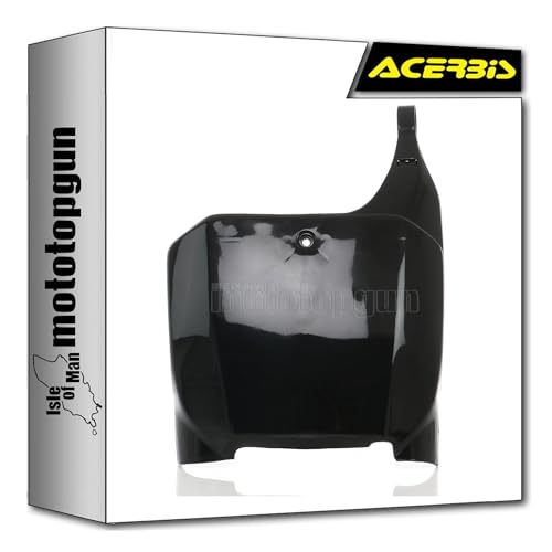 Porte numero avant pour rouler sur circuit avec Honda CRF 450 R 2002