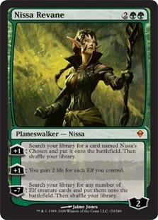 Magic The Gathering - Nissa Revane (170) - Zendikar