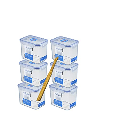 Lock & Lock Frischhaltedosen Set 6-teilig HPL 812 je 1,0 Liter