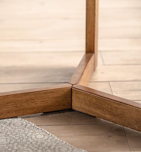 DS-HOMEPORT-Round-Coffee-Tables-for-Living-Room-2-Tier-Wood-Circle-Coffee-Table-with-Storage-Farmhouse-Wooden-Rustic-Round-Coffee-Table