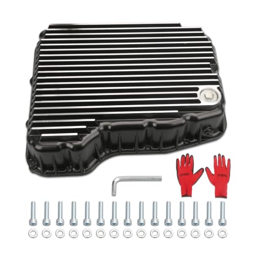 SZQBZMJ Heavy Duty Transmission Oil Pan Compatible with Dodge Ram 2500/3500 2007-2021 6.7L 68RFE Transmission Replace# 228052110