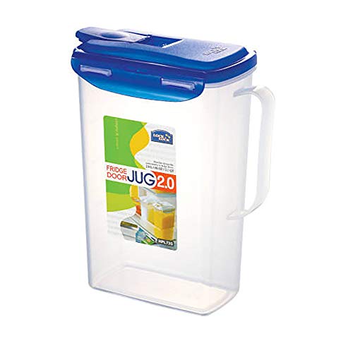 Lock & Lock Fridge Door Water Jug with Flip Top Lid 70.55-oz / 8.5-cup