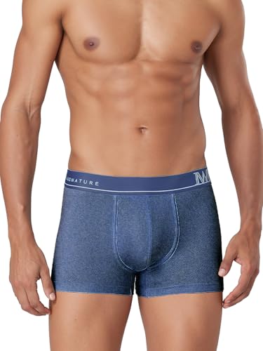 Image of Macroman M-Series MW Signature Collection By Rohit Bal Premium Cotton Polyester Spandex Mens Trunks